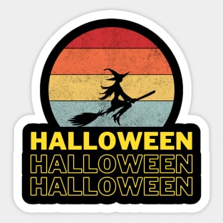 Halloween witch Sticker